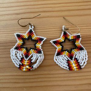 Hand-beaded Earrings New